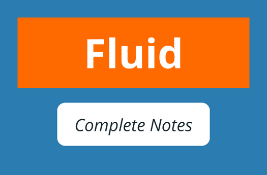 Fluid | Complete Physics Notes